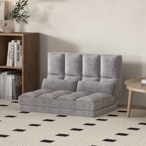 NicBex Bean Bag Chair with Adjustable Backrest and Headrest Convertible Floor Chair Lazy Sofa Chair with 2 Pillows for Living Room, Bedroom - 1 of 4