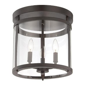 Savoy House Penrose 3 - Light Semi-Flush Mount in  English Bronze - 1 of 3