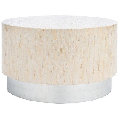 Scarlett Round Coffee Table  - Natural - Safavieh