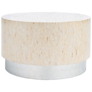 Scarlett Round Coffee Table  - Natural - Safavieh - 1 of 4