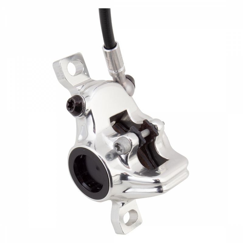 Magura MT8 Pro Disc Brake and Lever - Front or Rear, Hydraulic, Post Mount, Black/Chrome, 2 of 4