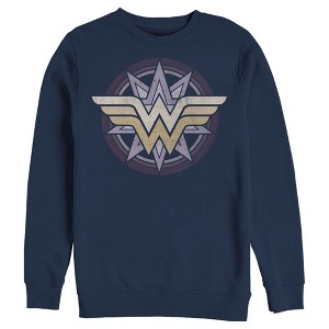 Men's Justice League Symbol Sweatshirt - 1 of 3