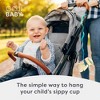 Goji Baby Bottle Bungees - Sippy Cup Holder Strap - Sippy Cup and Toy Safety Tether - For Kids Ages 0-36 Months [Blue 1pk] - 3 of 4