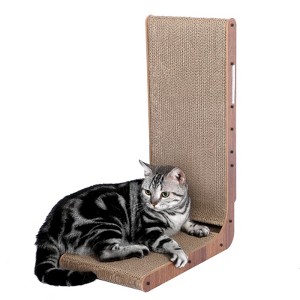 Dexmalle Cat Scratcher with Cat Toys Ball Track - 1 of 4