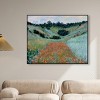 Art Remedy Claude Monet - Poppy Field in a hollow near Giverny Classic Monet Art Prints Framed - 2 of 4