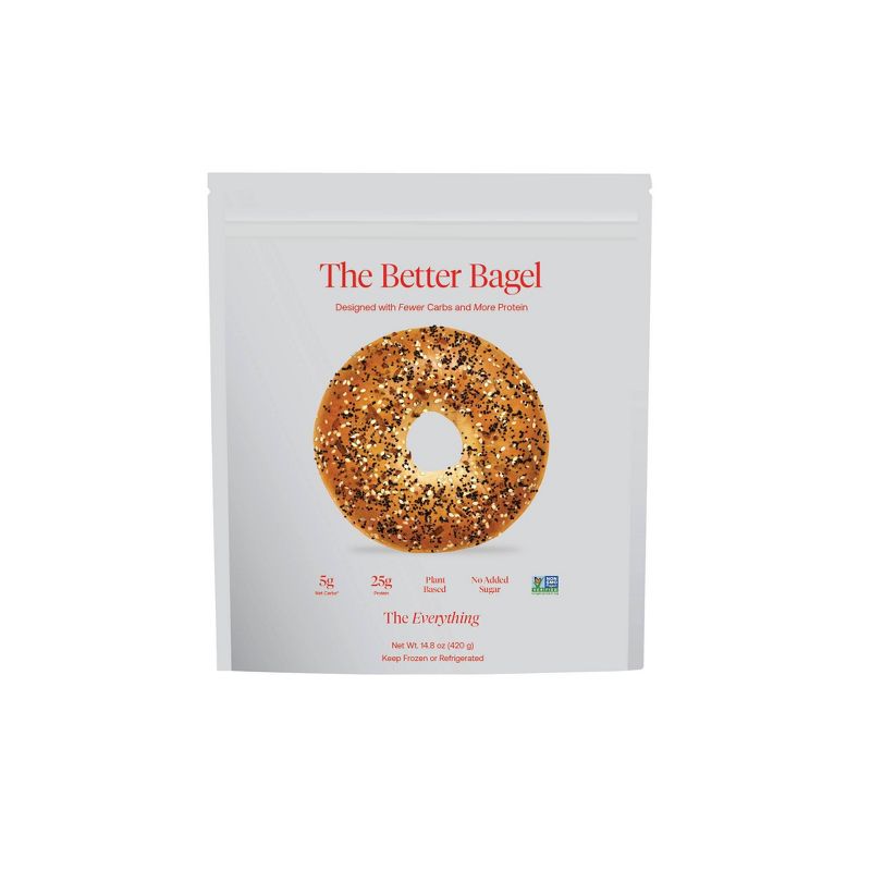 BetterBrand The Everything Better Bagel - 15oz/4ct, 1 of 2