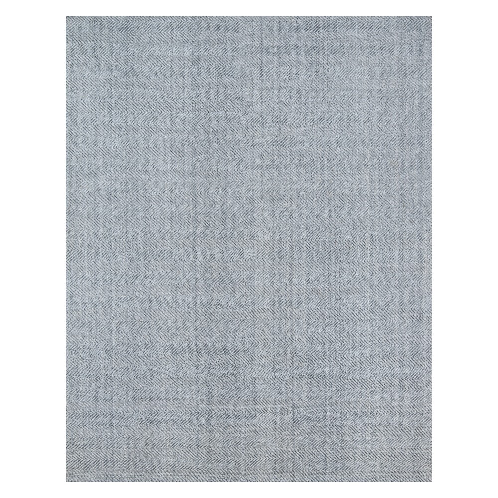 Photos - Area Rug Momeni 7'9"x9'9" Solid Woven  Gray - Erin Gates By 