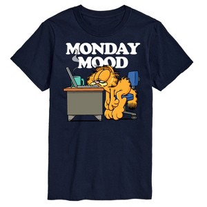Men's - Garfield - Monday Mood Short Sleeve Graphic T-Shirt - 1 of 4