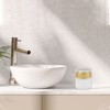 Unique Bargains Frosted Glass Dispensing Bottle for Bathroom 1 Pc - 2 of 4