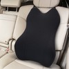 Cheer Collection Lumbar Support Pillow for Car – Memory Foam Back Cushion with Washable Cover and Adjustable Straps - 3 of 4