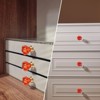 Unique Bargains Crystal Cabinet Knobs with Screw for Cupboard Wardrobe 6 Pcs - 4 of 4