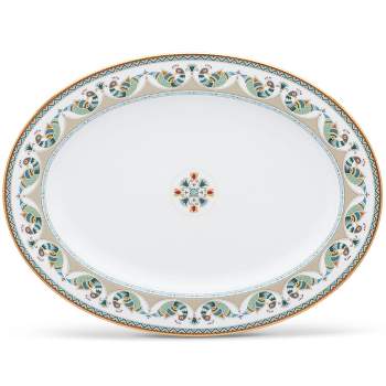 Noritake Serene Garden Large Oval Platter