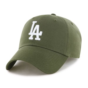 MLB Los Angeles Dodgers Clean Up Hat - Sandalwood: Adjustable Cotton Baseball Cap - 1 of 2