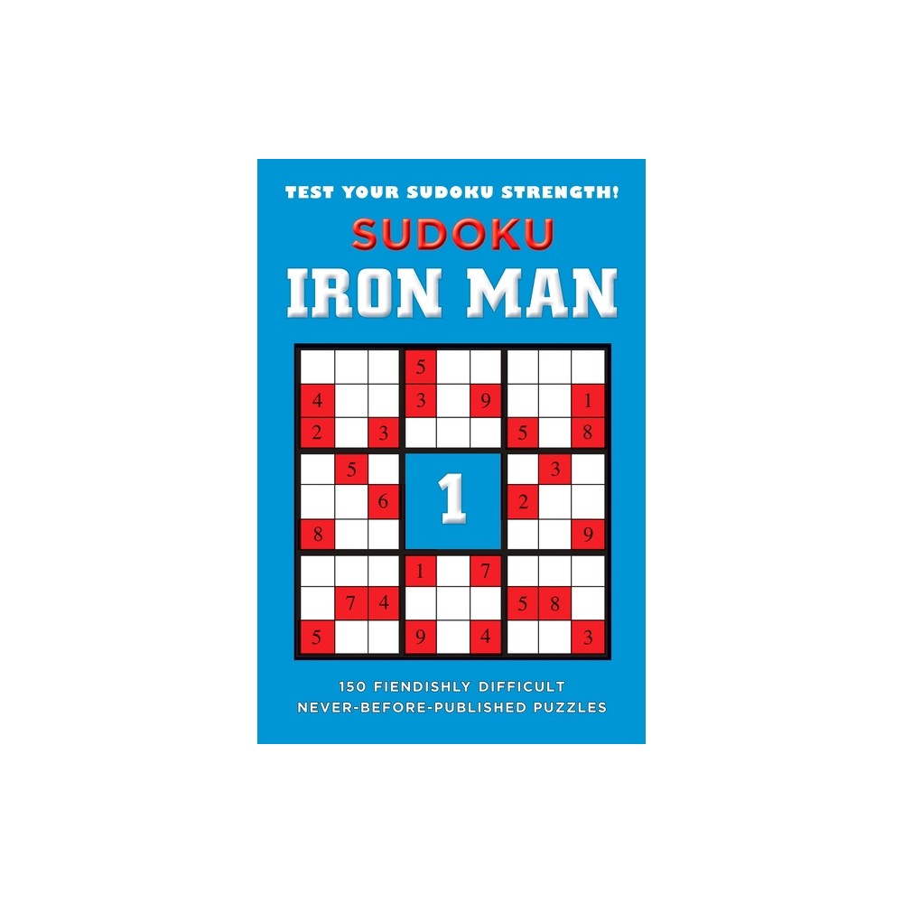 Sudoku Iron Man #1 - by Puzzler Media (Paperback)