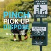 Flash Furniture Kessler Mini Pet Waste Station with Glow in the Dark Sign, Roll Waste Bag Dispenser, and Hand Sanitizer Bottle - 600 Bags Included - 2 of 4