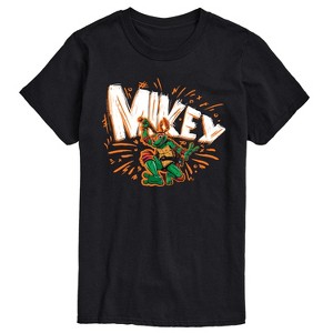 Men's - Teenage Mutant Ninja Turtles Mutant Mayhem - Sketch Mikey Short Sleeve Graphic T-Shirt - 1 of 4