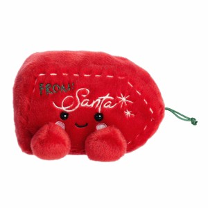 Aurora Mini Eudora Gift Tag Palm Pals Festive Stuffed Animal Red 5" - 1 of 4