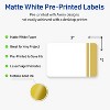 Avery 2" x 3" Labels, Gold Double-Dipped Edge, 80 ct - 2 of 4