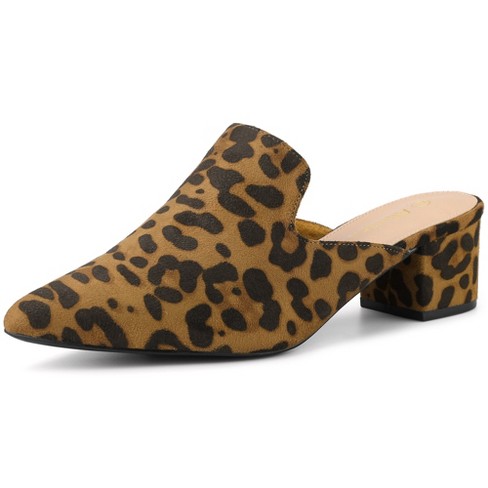 Leopard shop heels target