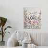 Stupell Industries Trust in the Lord Proverb Spring Watercolor Flowers, 24" x 30" - 2 of 4