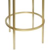 Meridian Furniture,Tyson Gold Iron Counter Stool - 4 of 4