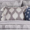 Wexford Grey Tassel Decorative Pillow - Levtex Home - 2 of 3