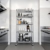 Seville Classics UltraDurable  5-Tier 36" x 24" NSF Steel Wire Shelving Unit - 3 of 4