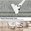 Modern Area Rug Washable Rug for Living Rooms,  Soft Non Shedding Faux Wool Floor Covering, Low Pile Thin Foldable Mat - 4 of 4