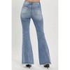 Women's Frayed Hem Flare Jeans - RISEN - 2 of 4