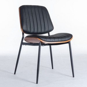 NicBex Faux Leather Dining Chair Set of 2 Modern Upholstered Padded Seats Side Chair Kitchen & Dining Room Furniture - 1 of 4
