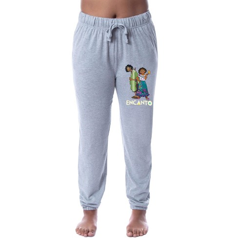 Disney Encanto Women's Mirabel And Bruno Sleep Jogger Pajama Pants (large)  Grey : Target