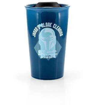Seven20 Star Wars Jango Fett Mug | Retro-Style Star Wars Collectible Cup | 12 Ounces