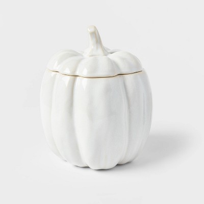 87oz Stoneware Pumpkin Serving Dish - Threshold™