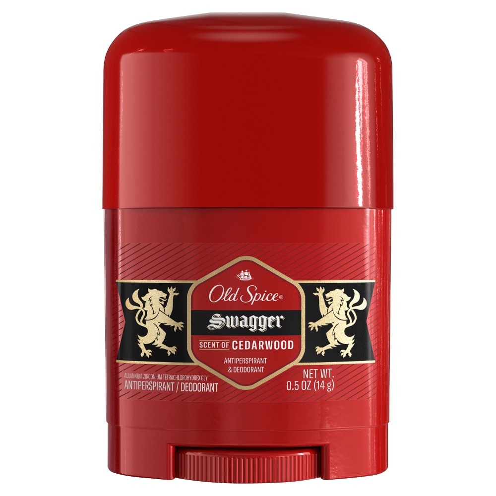 Photos - Deodorant Old Spice Red Zone Swagger Invisible Solid - Trial Size - 0.5oz 