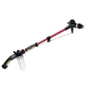 Hyde Tools Pivot JetPro Pivoting Nozzle Wand, Red