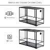 REPTI ZOO 2 In 1 Tempered Glass Terrarium-36 x 18 x 24 Inches - 2 of 4