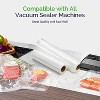 GERYON Vacuum Sealer Bags Rolls, 8x50ft & 11x50ft for Food Storage, Double Sided Texture, BPA-Free, Heavy Duty, Meal Prep or Sous Vide - 3 of 4