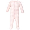 Luvable Friends Baby Girl Cotton Snap Sleep and Play 3pk, Unicorn - 4 of 4