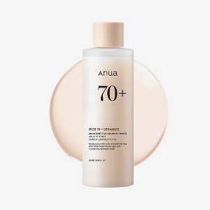 Anua 70+ Rice 70 +Ceramide Glow Moisturizing Milky Toner Enriched W/ Rice (8.4 oz) Nourish and Illuminate Facial Skin - 1 of 4