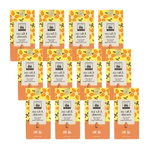 Endangered Species Chocolate Sea Salt and Almonds 55% Cocoa Oat Milk Dark Chocolate Bar - Case of 12/3 oz - 1 of 4