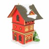 Department 56 Villages 6.5 Inch North Pole's Finest Wooden Toys Carved Bustling Shop Village Buildings - 2 of 3