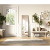 Elegant Lighting Contour Metal Rectangle Mirror 18x60 in Silver - 2 of 4