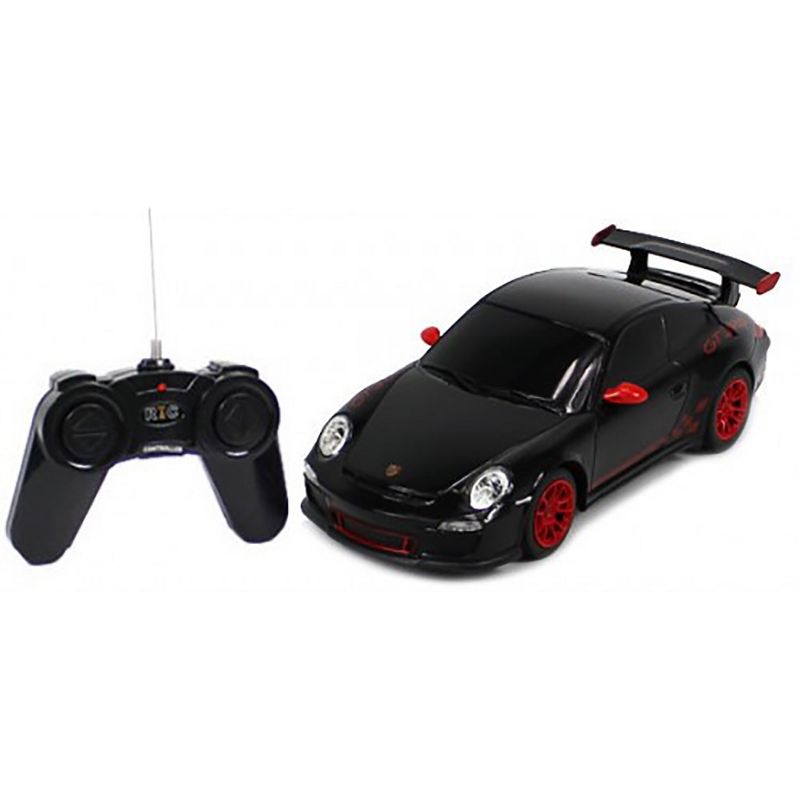 Link Ready! Set! Go!1:24 RC Porsche GT3 RS Racing Radio Car Toy - Black, 2 of 12