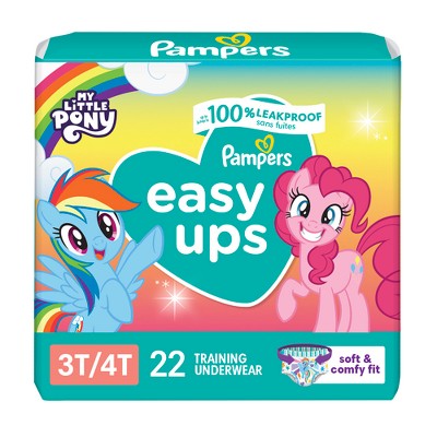 Easy Ups Girls' Disposable Training Underwear - (Select Size and Count)