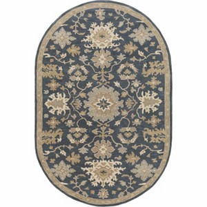 Hauteloom Caesar 1154 Navy Wool Rug - 1 of 4