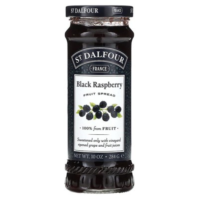 St. Dalfour, Fruit Spread, Black Raspberry , 10 oz