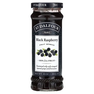 St. Dalfour, Fruit Spread, Black Raspberry , 10 oz - 1 of 2
