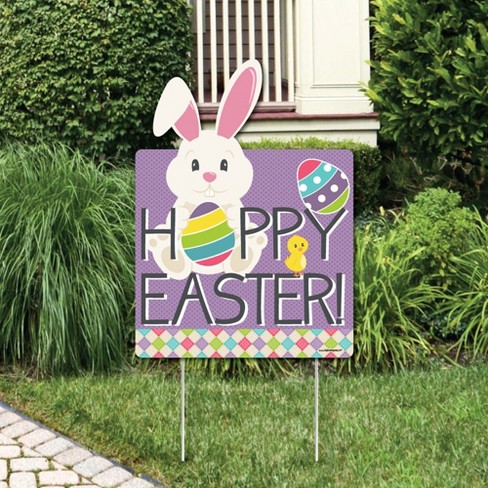 Big Dot Of Happiness Hippity Hoppity - Easter Bunny Decorations - Hoppy ...