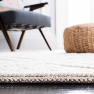 Vermont VRM306 Hand Woven Indoor Area Rug - Ivory - 8'x10' - Safavieh.