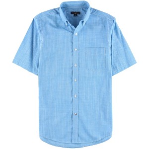 Club Room Mens Texture Crosshatch Button Up Shirt - 1 of 1